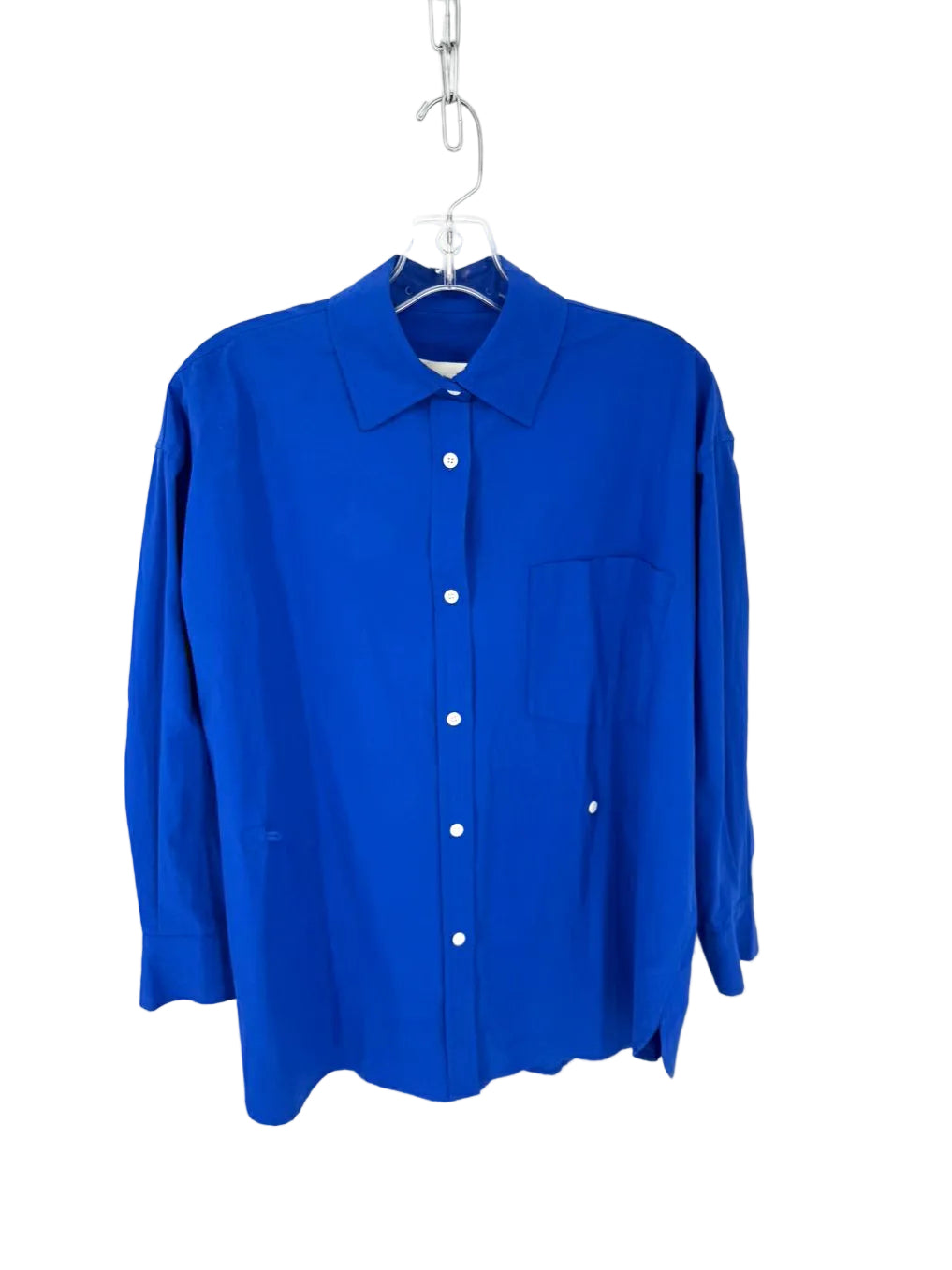 MAMENE Size 0 Cobalt Blouse NWT