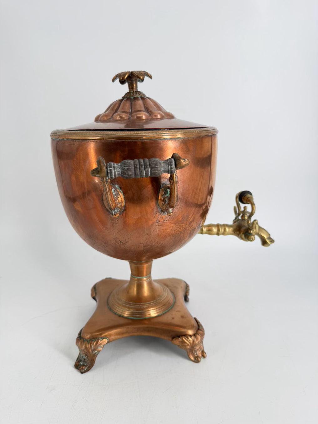 ANTIQUE Copper & Brass Samovar