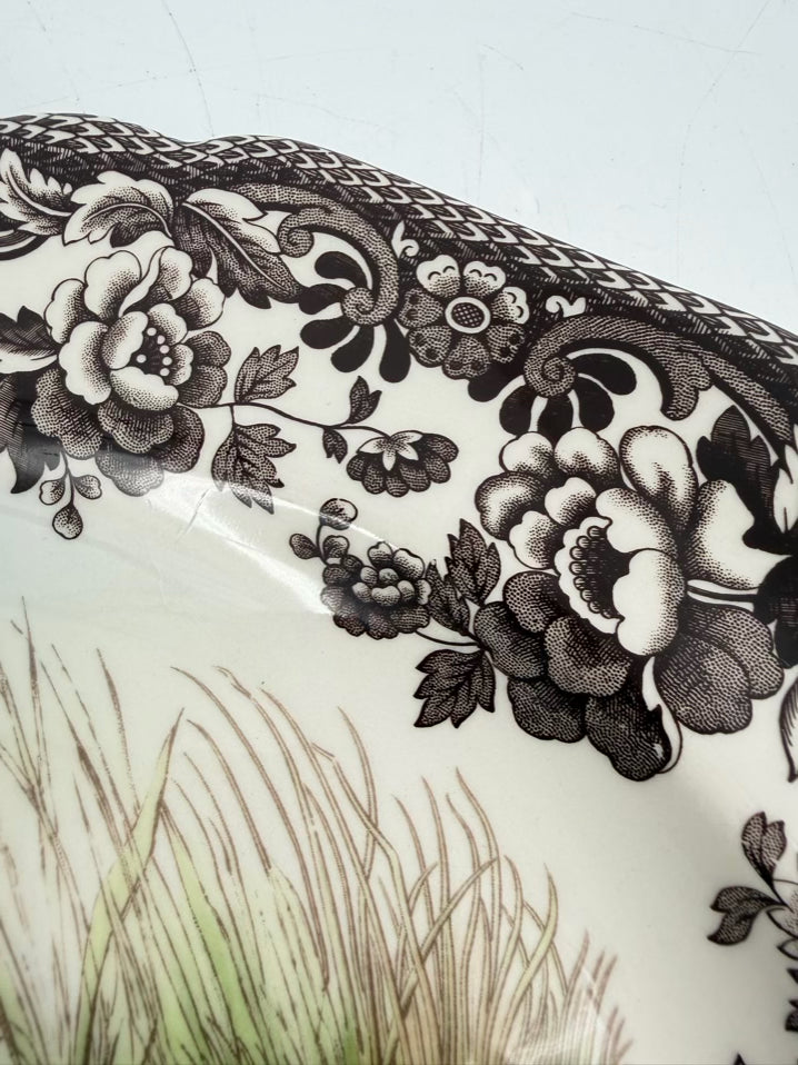 SPODE China Woodland Pheasants Platter