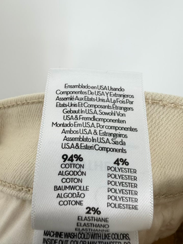 MOTHER Size 30 Beige Denim Jeans