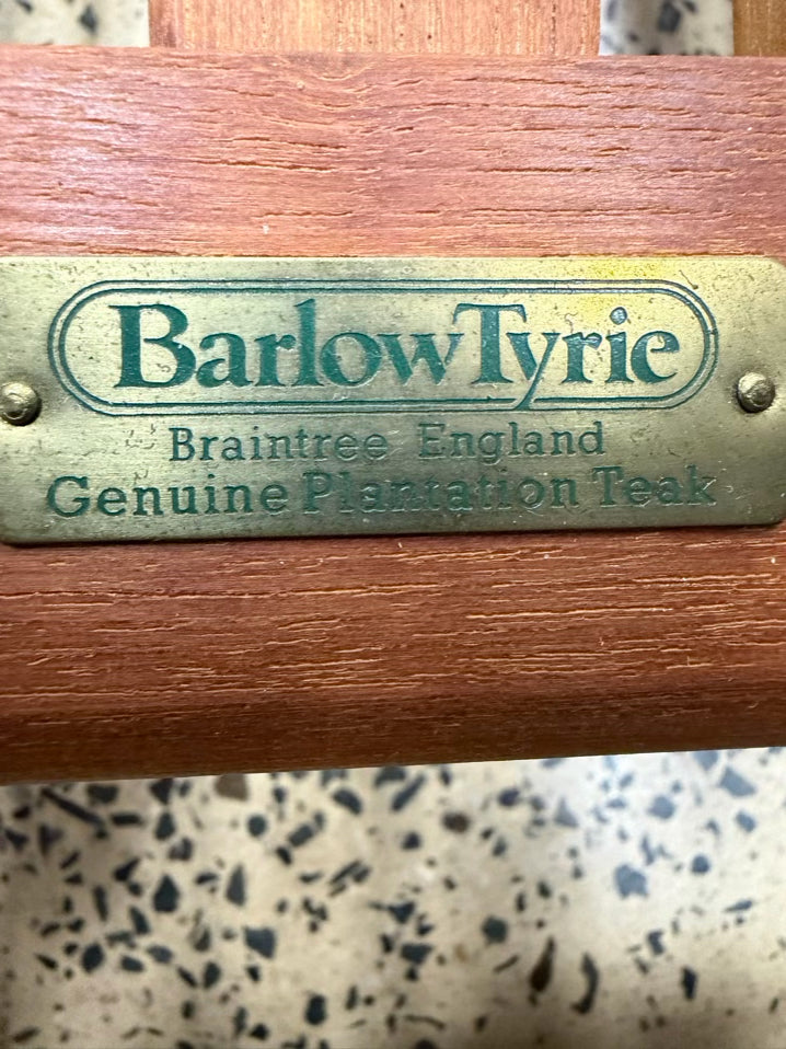 BARLOW TYRIE Teak Outdoor Steamer Chair