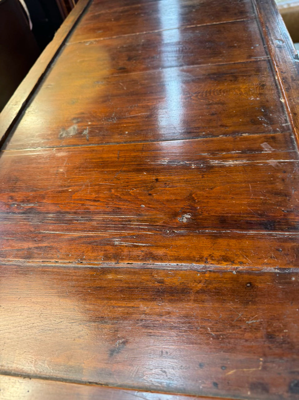 Wood & Brass Butterfly Detail Cabinet