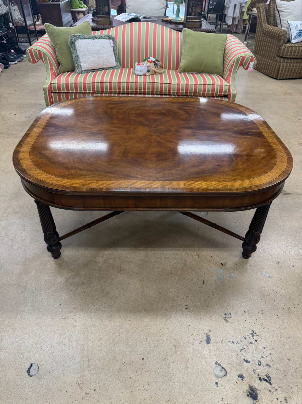 HENREDON Medium Wood Coffee Table