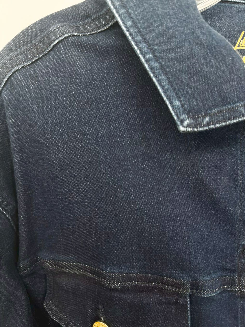 LILLY PULITZER Size S/M Indigo Denim Jacket