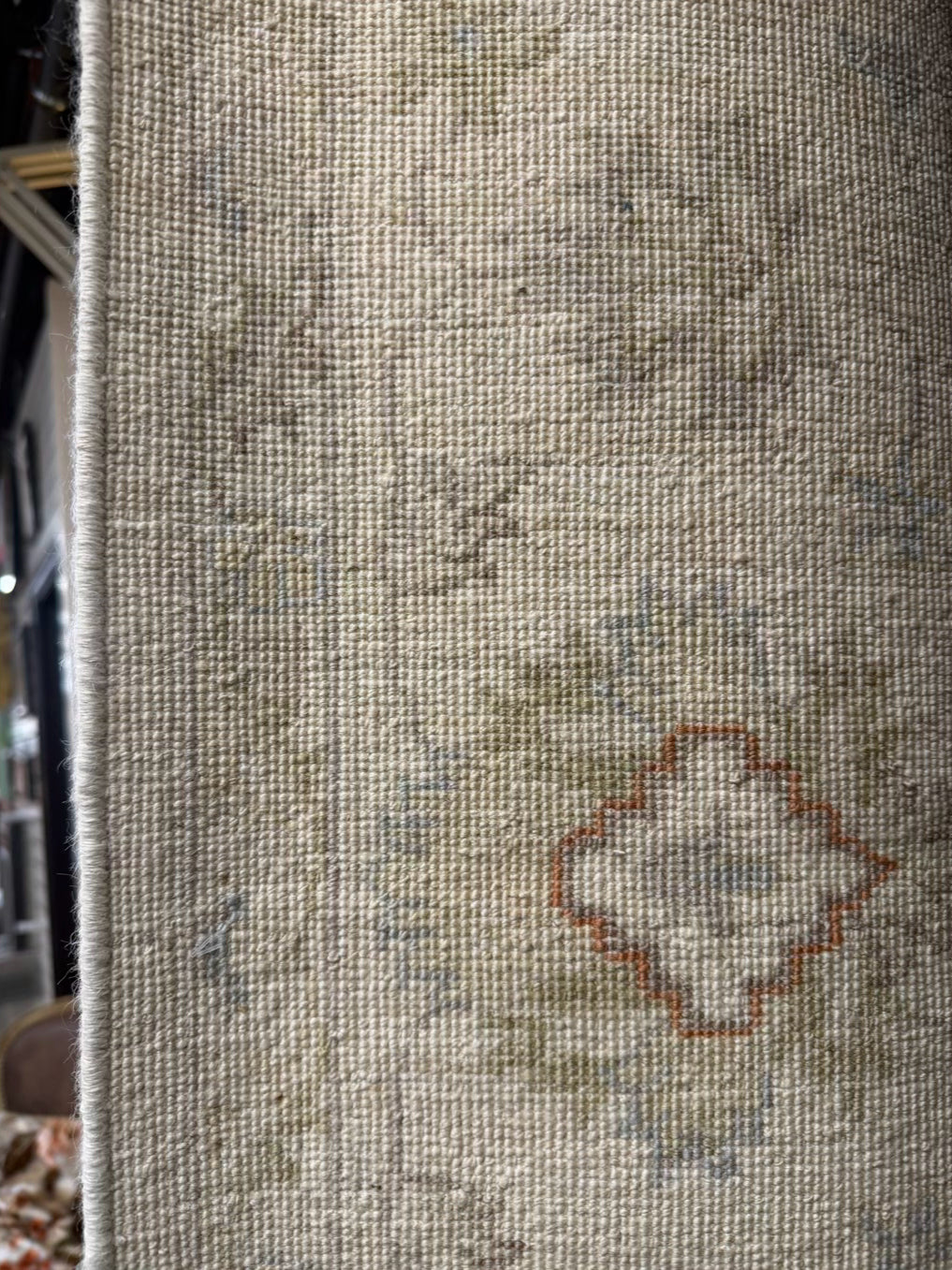 PAKISTAN Cream Wool Area Rug