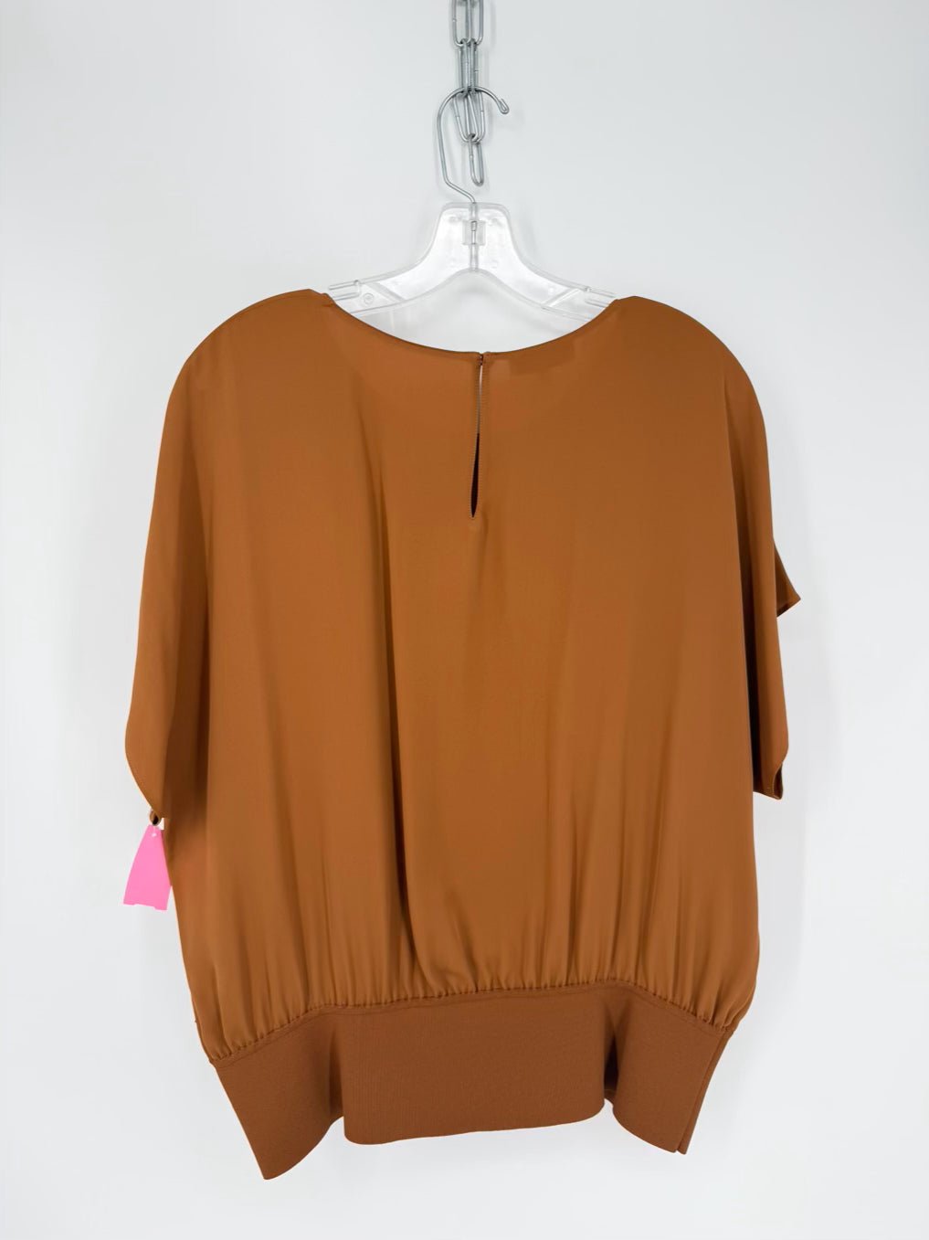 LAFAYETTE 148 Size Wmn's XL Copper Silk Blouse