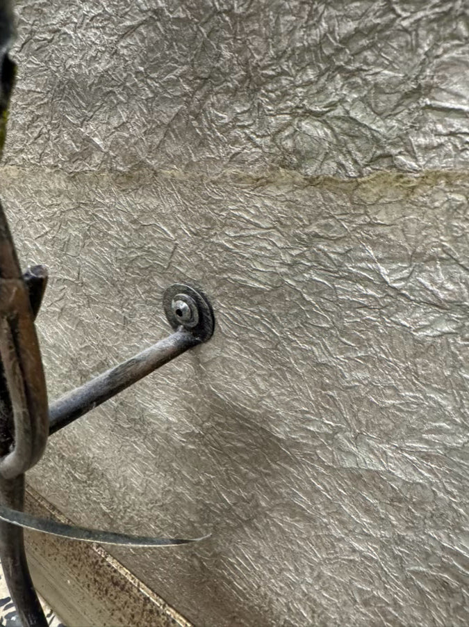 JOHN RICHARD Flower Sculpture in Frame