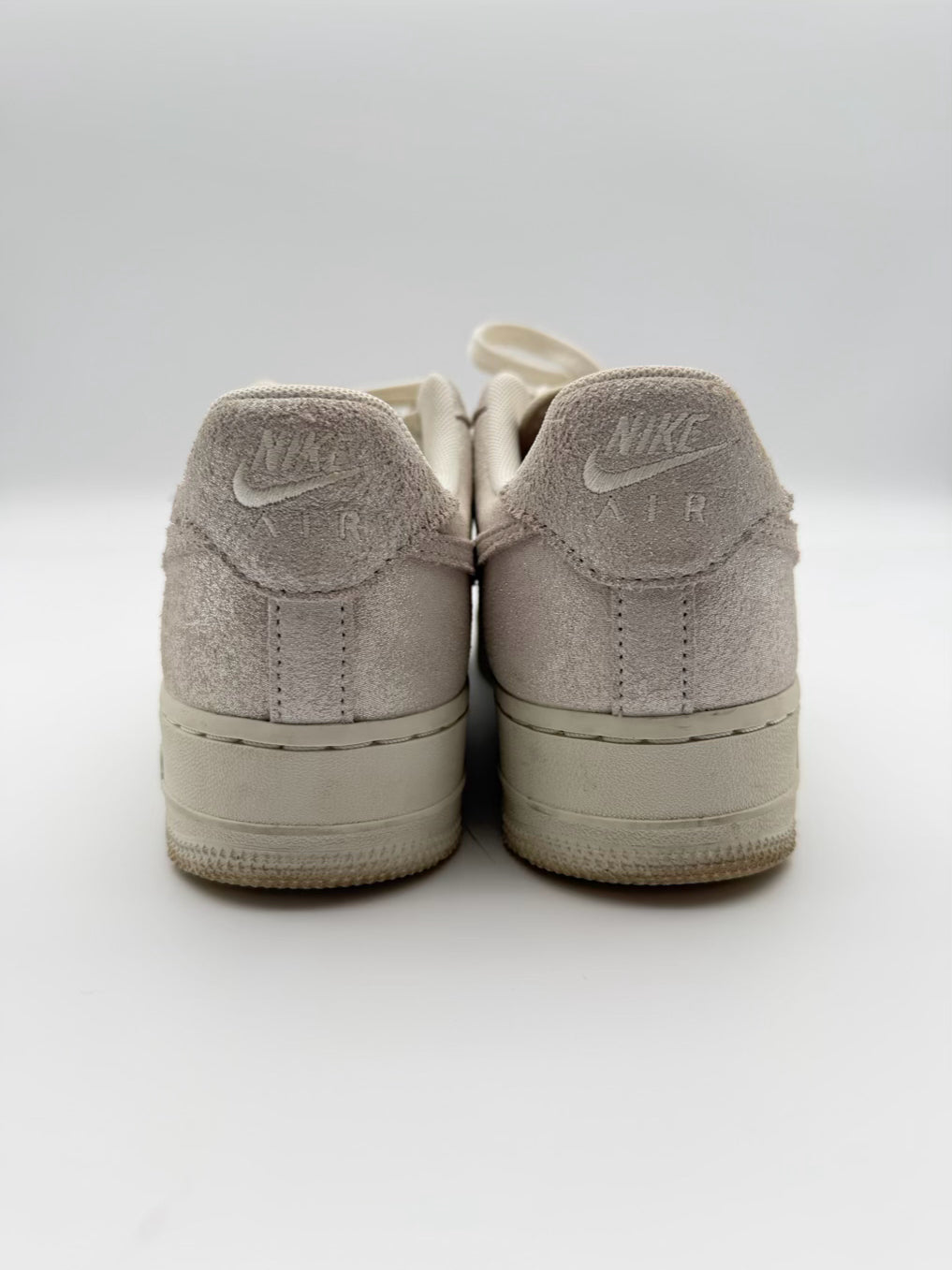 NIKE Air Force 1 Sparkle WMNS Size 8 White Sneakers