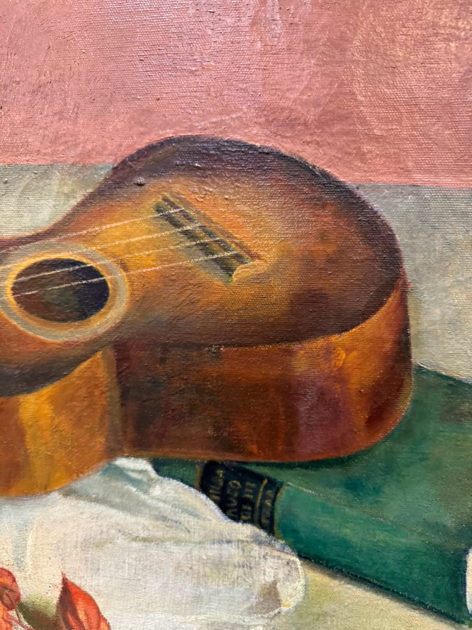 ALPERT Still Life Painting in Wood Frame