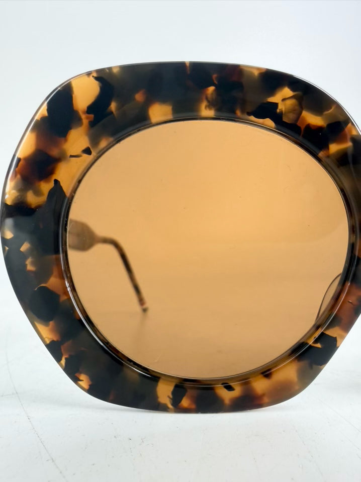 THOM BROWNE Tortoise Shell Sunglasses