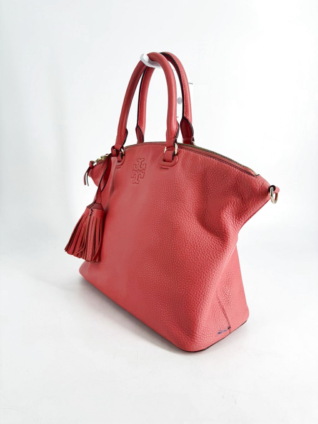 TORY BURCH Coral Leather Purse