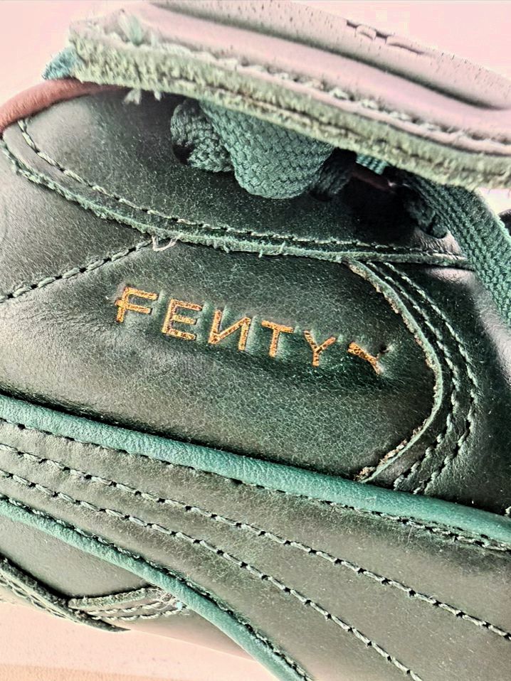 PUMA X FENTY Size 8.5 Forest Green Sneakers NWOT