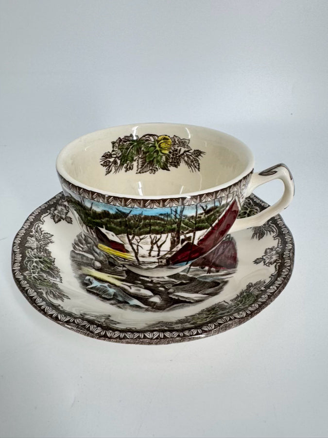 JOHNSON BROS. "The Friendly Village" Dinner Setting for 8