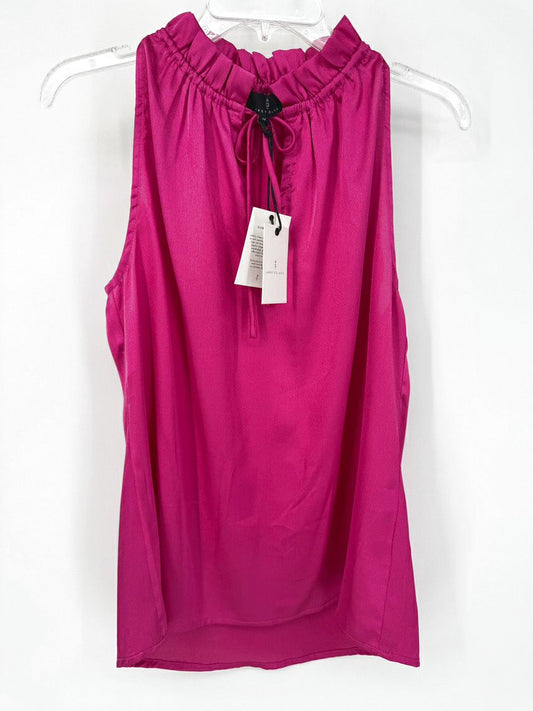 ABBEYGLASS Size M Magenta Sleeveless Gillian Top NWT