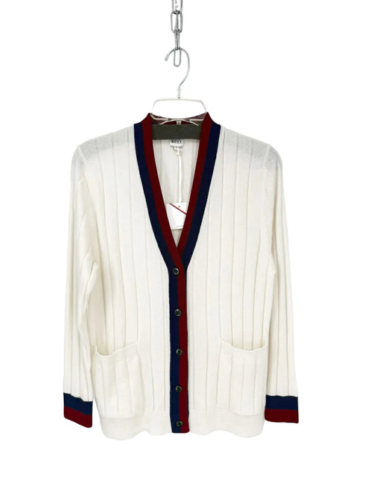 KULE The Sinclair Size M Cream Cashmere Cardigan NWT