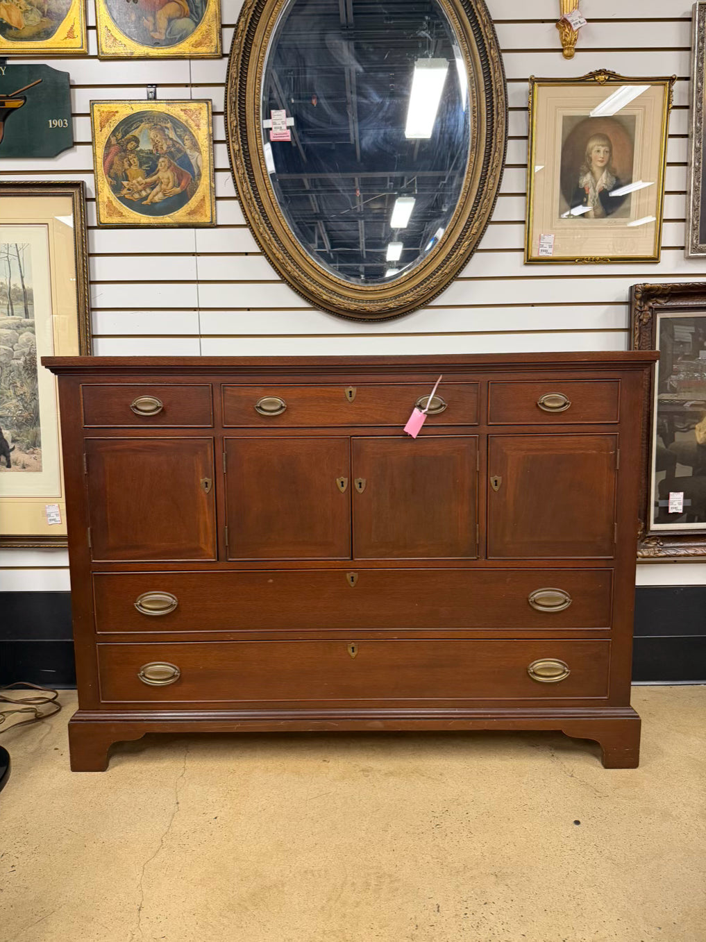 CRAFTIQUE Dark Mahogany Buffet