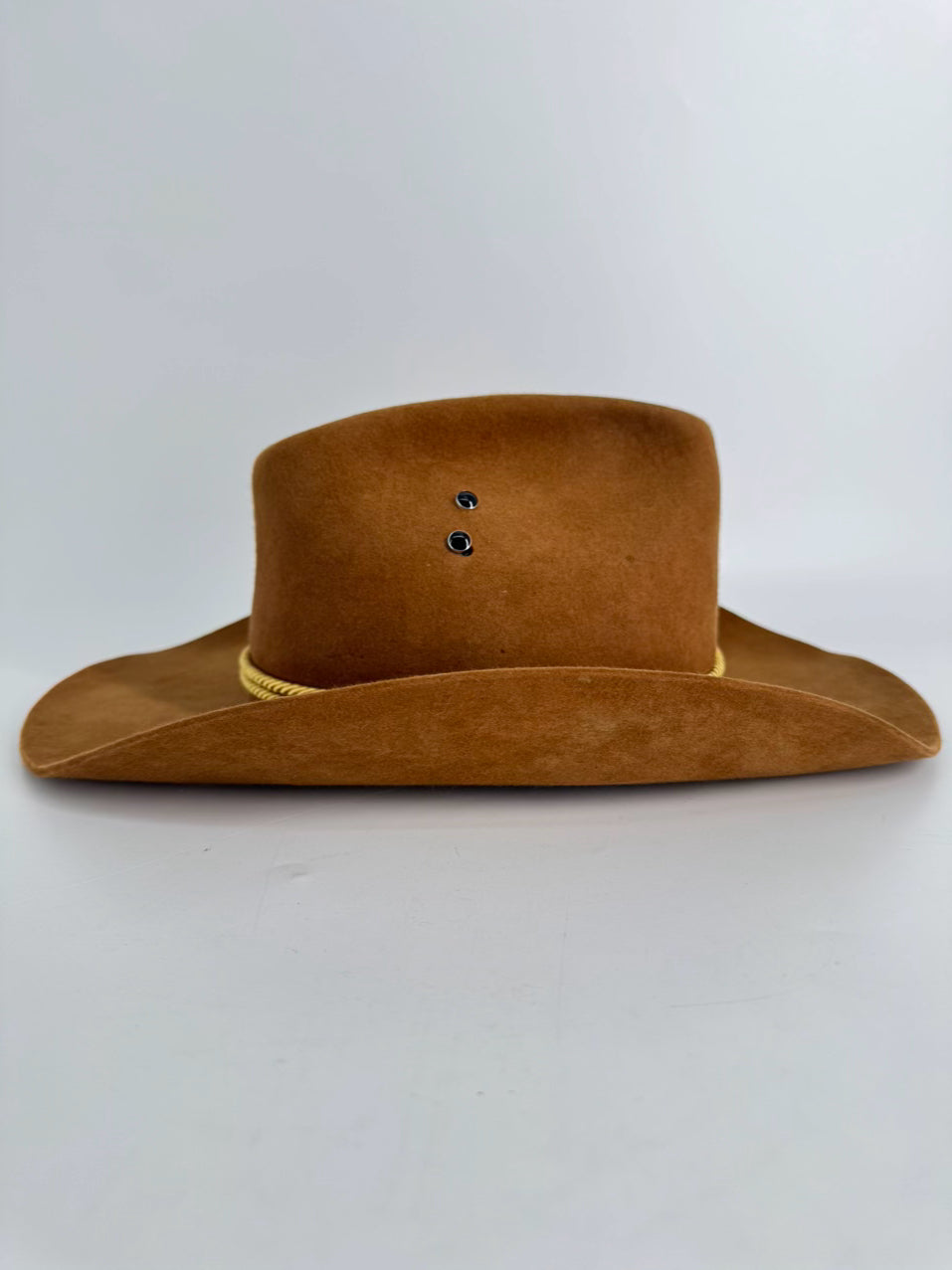 WEDGLES Cognac Suede Unisex Riding Hat