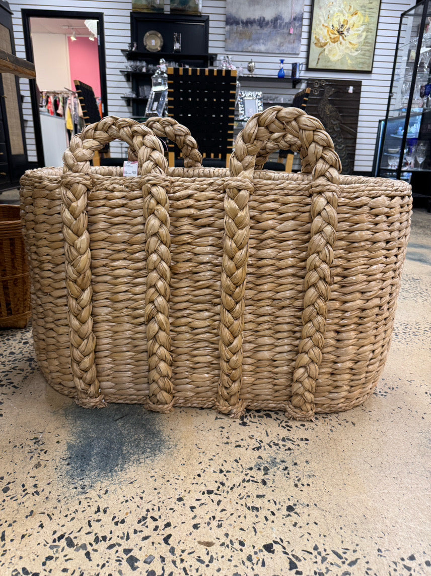 NICKEY KEHOE Rattan Large Weave Basket