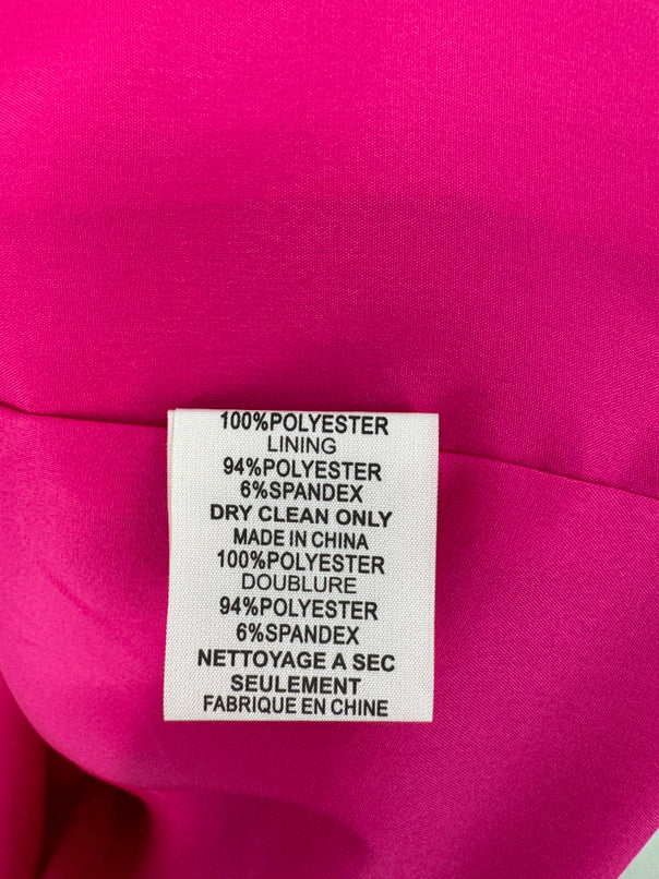TRINA TURK Size 8 Pink Ruffle Sleeve Dress NWT