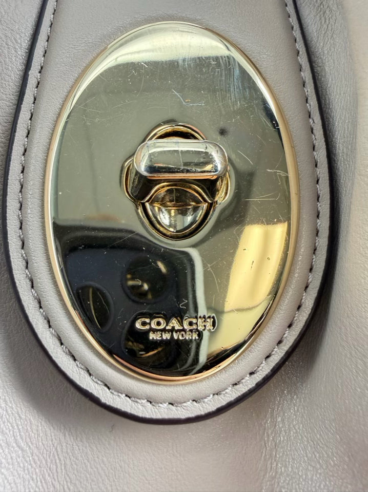 COACH Madison Carlyle Leather Shoulder Bag