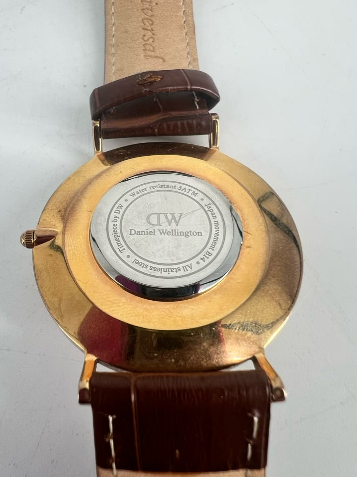 Daniel Wellington Brown Leather Watch