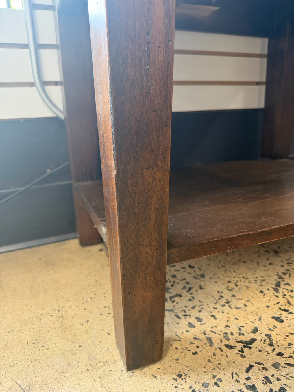 BROYHILL Dark Wood Attic Heirlooms End Table  w/ Drawer