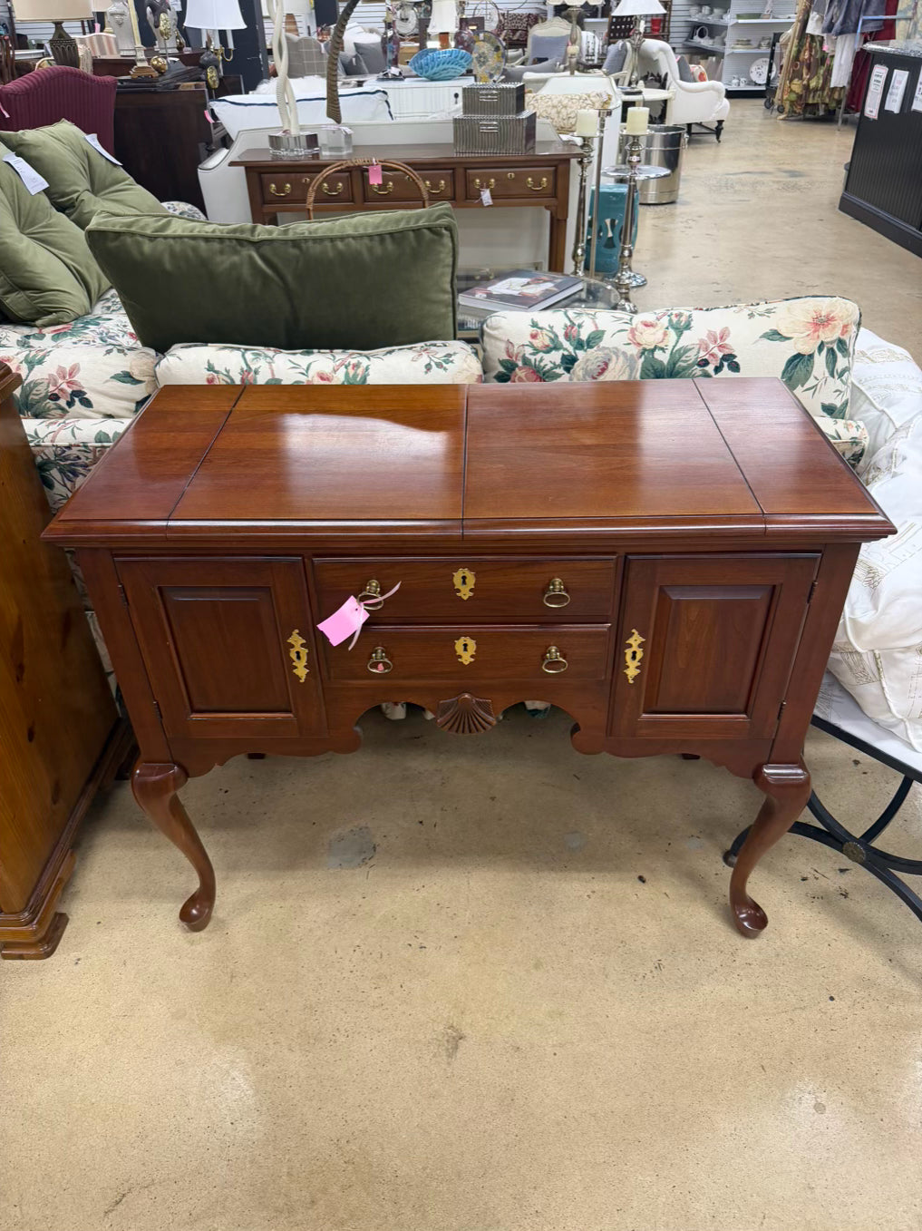 PENNSYLVANIA HOUSE Wood Fold Out Server w/ Leaves