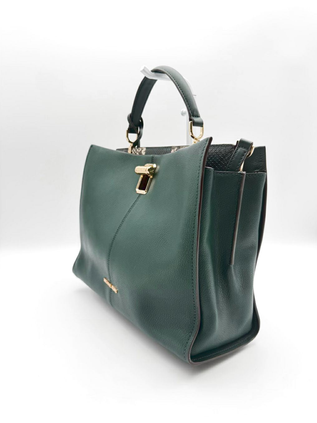 MICHAEL KORS Penelope Green Leather Purse