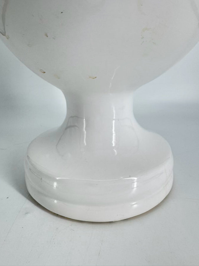 White Ceramic Tulipier Vase