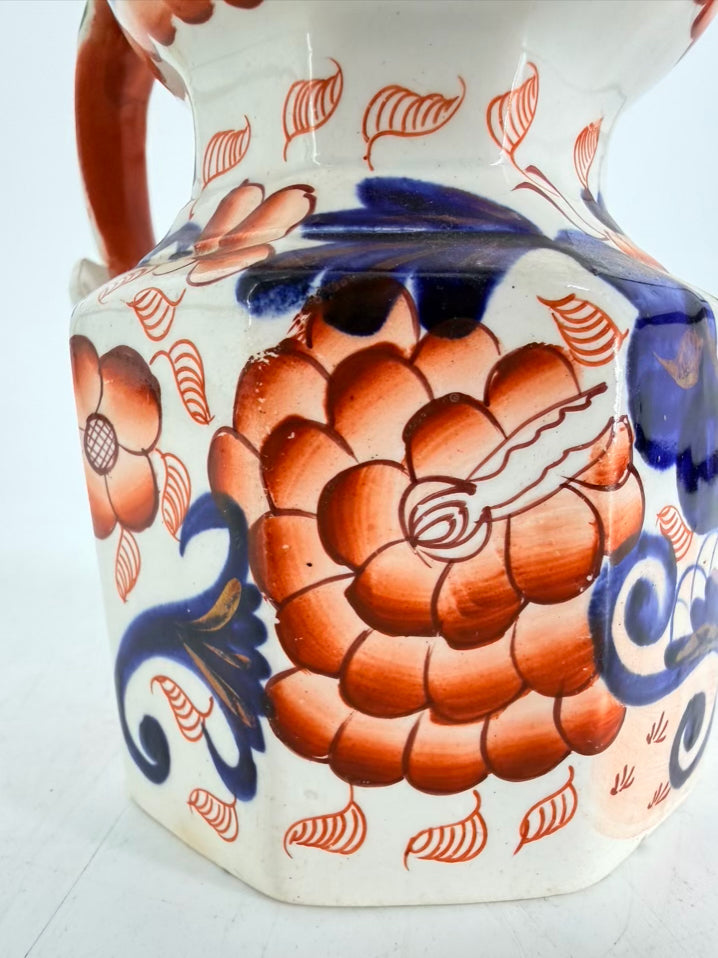 GAUDY WELSH Oriental Hydra Jug Mug w/ Animal Head & Claw Details