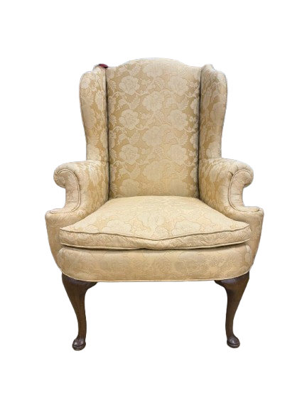 HENREDON Queen Ann Gold Chair