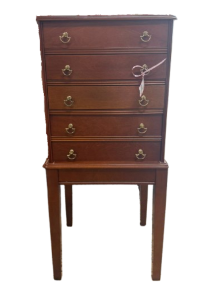 Dark Wood Chest for Silverware