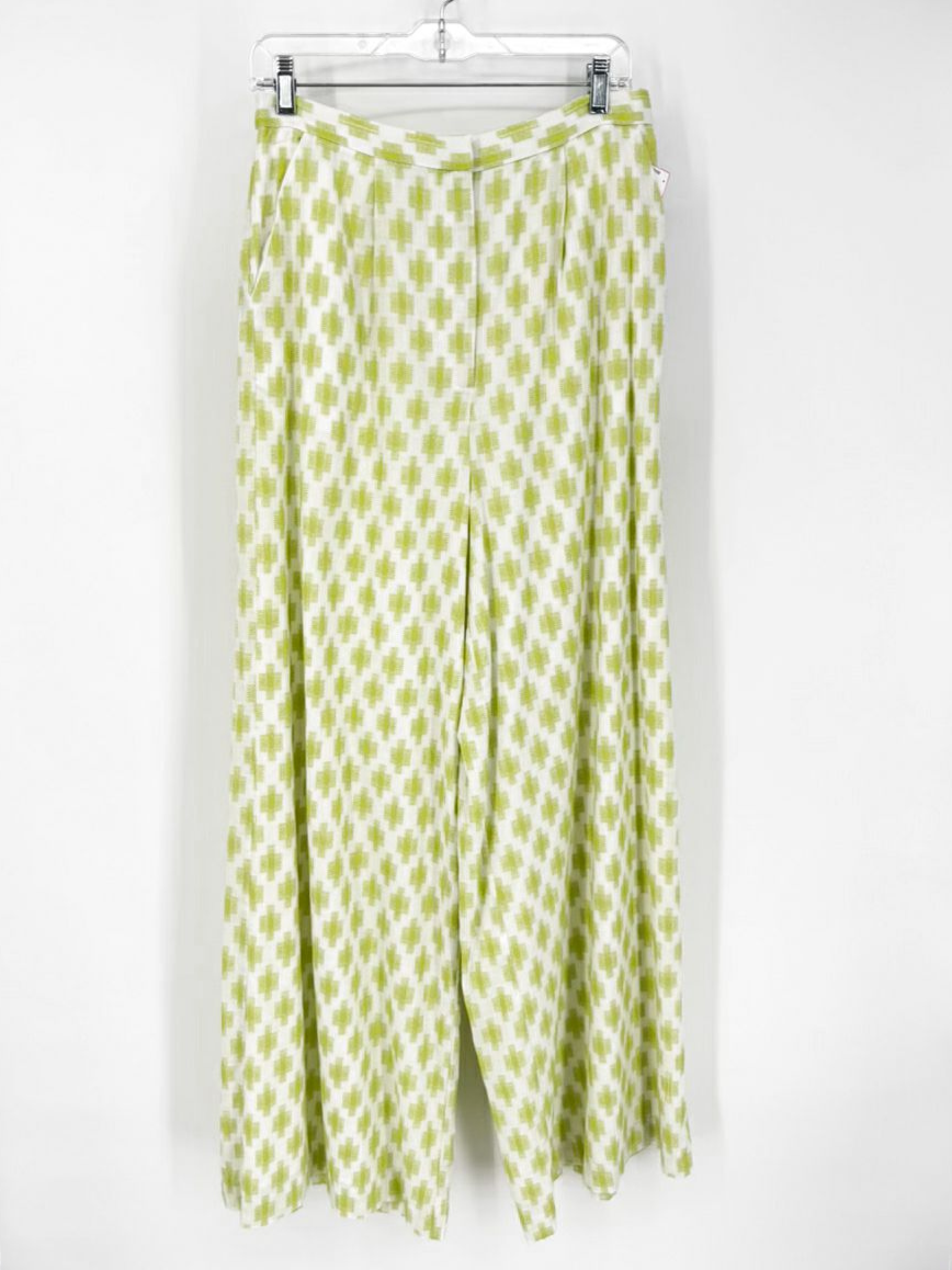 AMUR Size 10 Lime Print Pants NWT