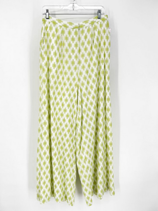 AMUR Size 10 Lime Print Pants NWT