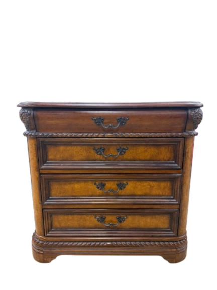 ASPEN HOME Medium Dark Wood 3 Drawer Chest