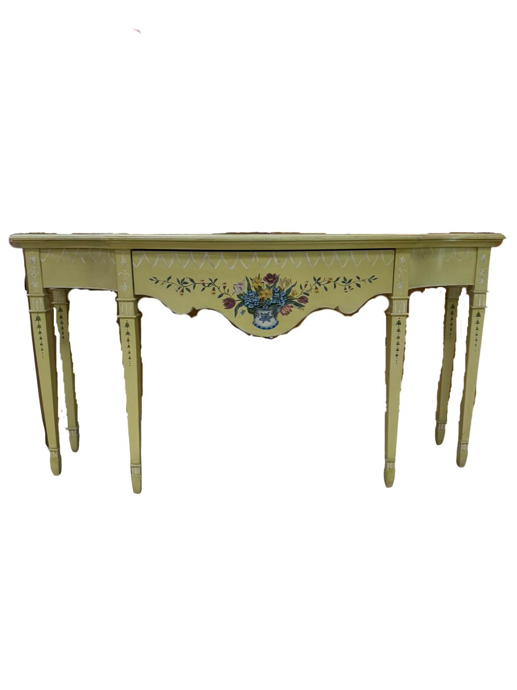 LEXINGTON SOUTHERN LIVING HOME COLLECTION Yellow Wood Console w/ Drawer