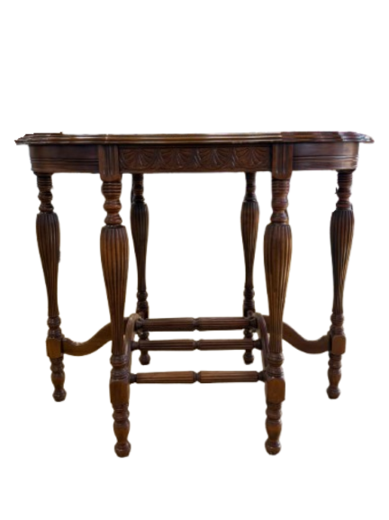 VINTAGE Wood Occasional Table
