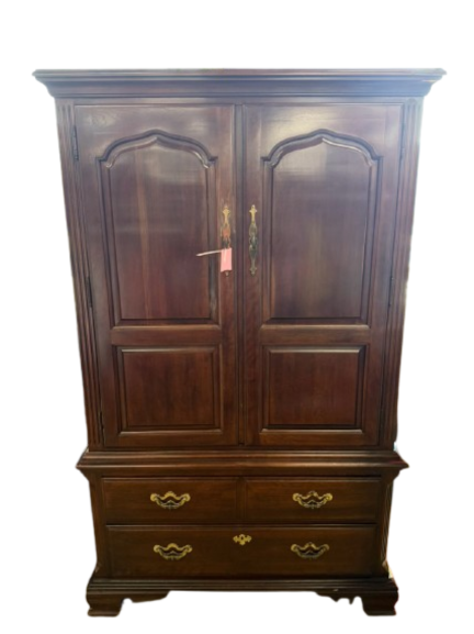 THOMASVILLE Wood Chest w/ Doors & Drawers