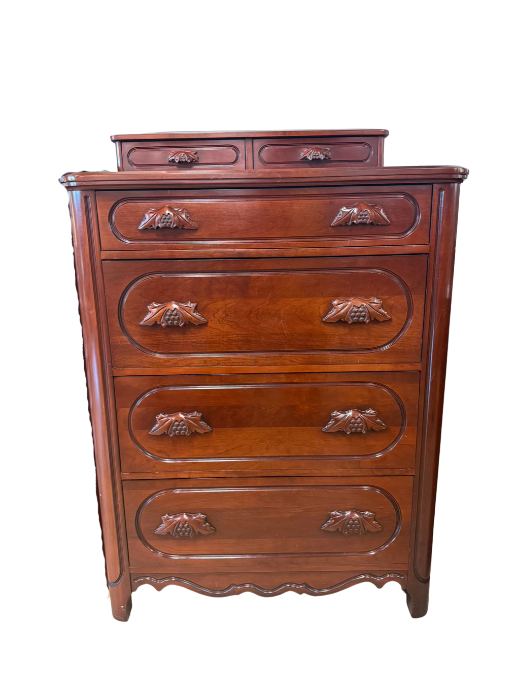 DAVIS CABINET CO Wood Victorian 4 Drawer Chest