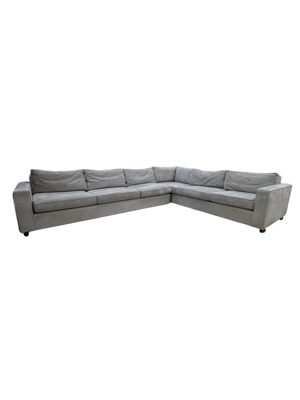 MITCHELL GOLD & BOB WILLIAMS Gray Sectional Sofa