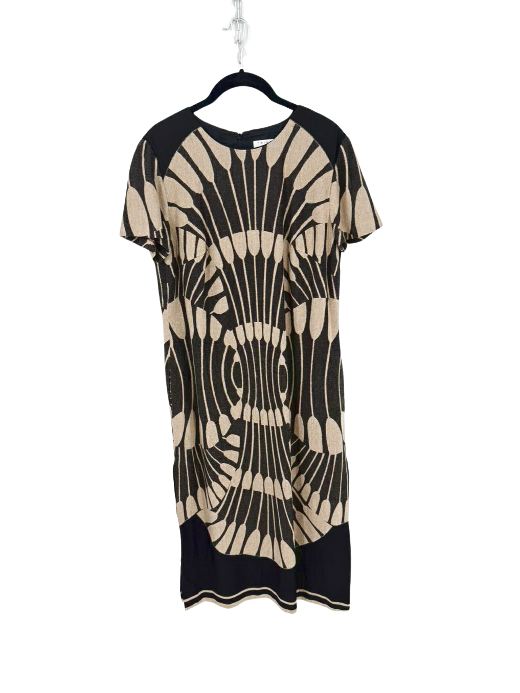 TRINA TURK Sugarita Wmn's Size 8 Latte & Black  Dress NWT