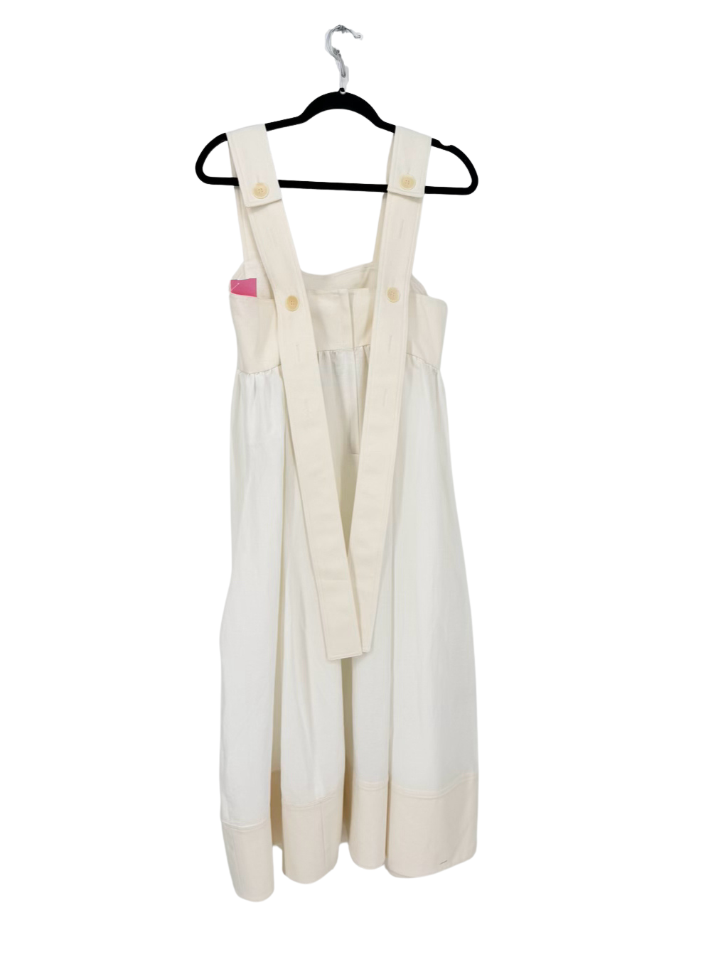 TIBI Wmn's Size 8 Cream Sleeveless Maxi-Dress NWT