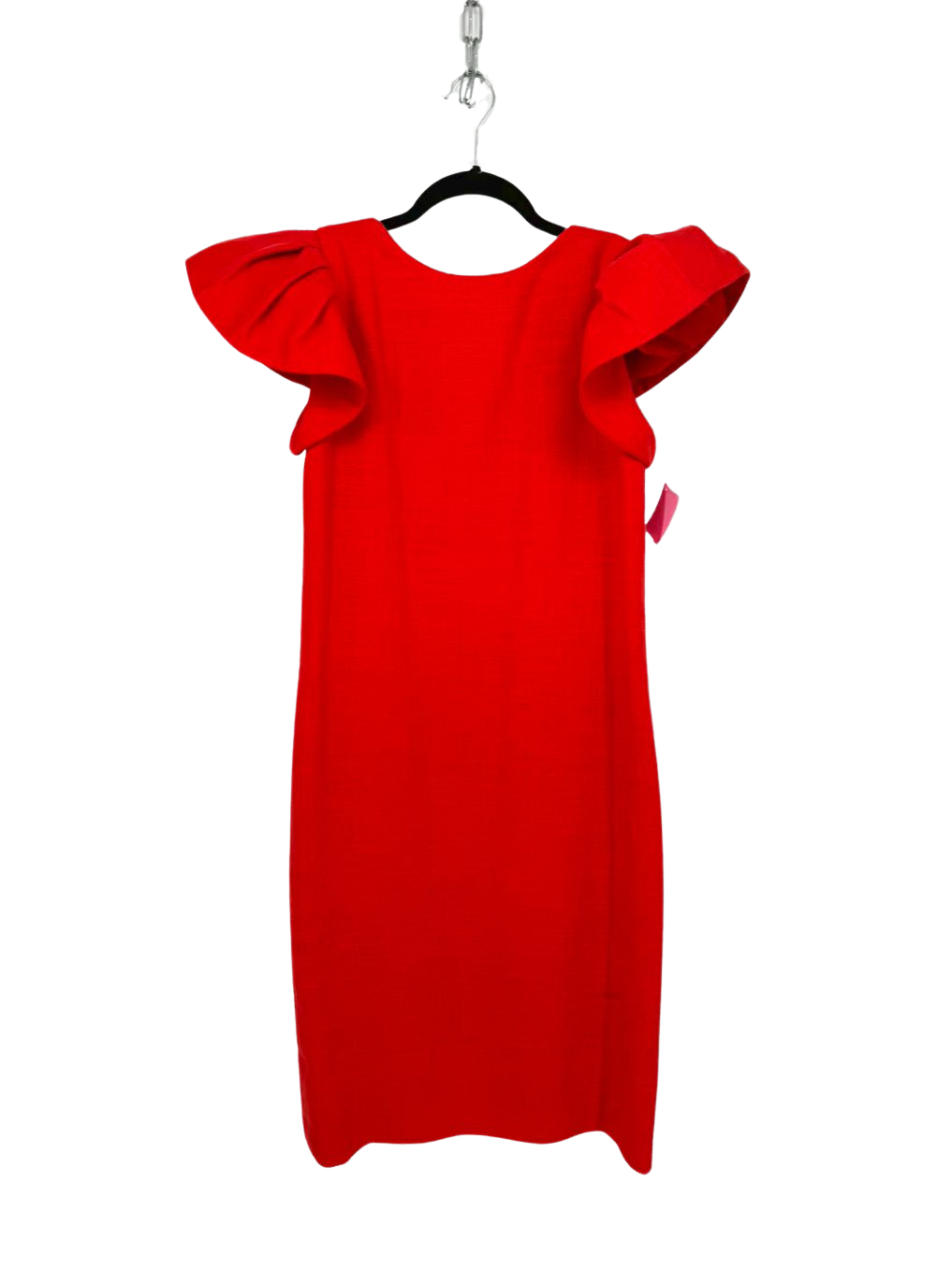VINTAGE WILLIAM PEARSON Wmn's Size 8 Flame Floral Detail Dress