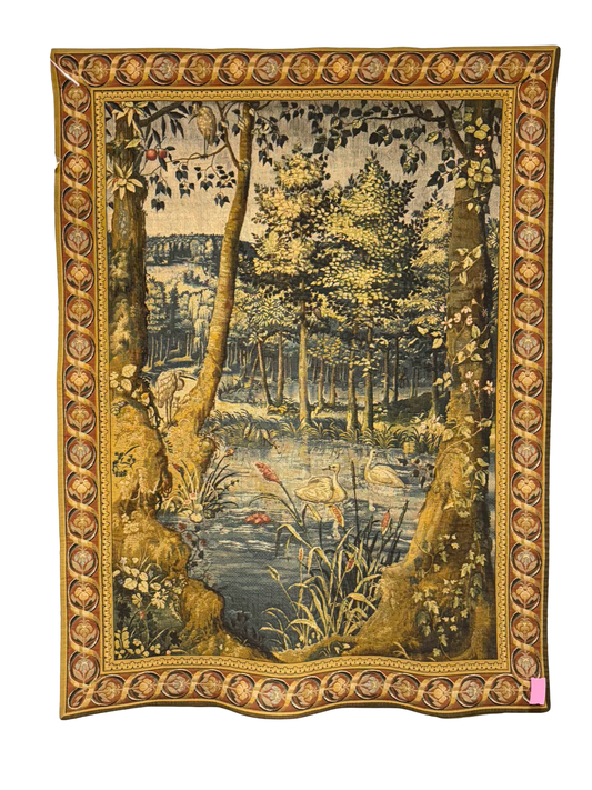 BELGIUM Woodland Scene Tapestry