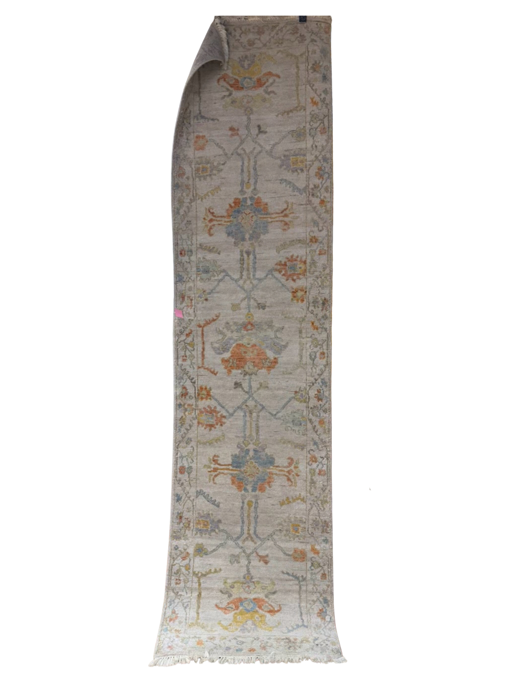ORIENTAL Cream, Orange & Blue Runner