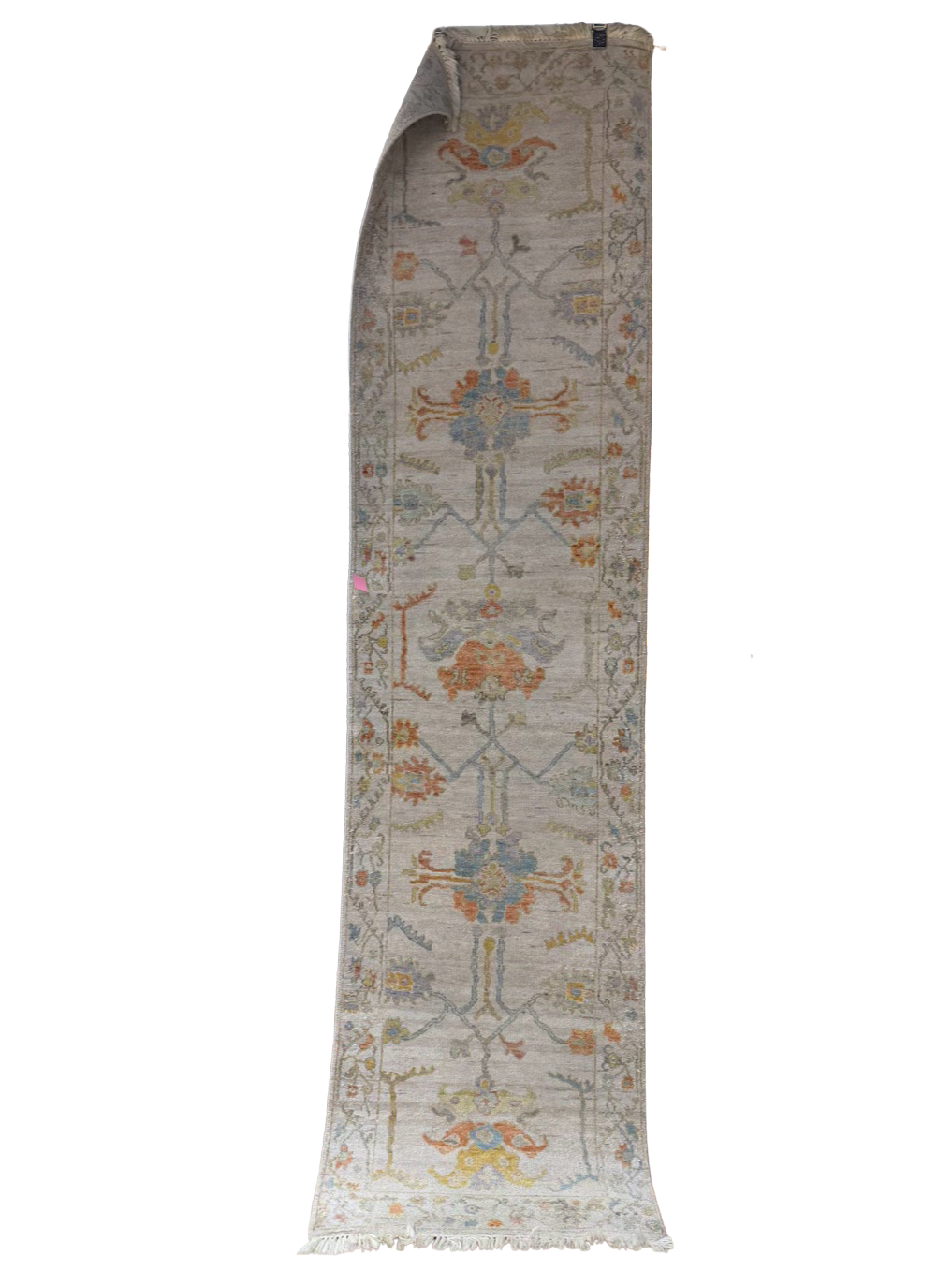 ORIENTAL Cream, Orange & Blue Runner