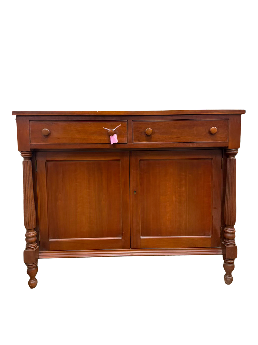 VINTAGE Buffet w/ 2 Drawers & Cabinet