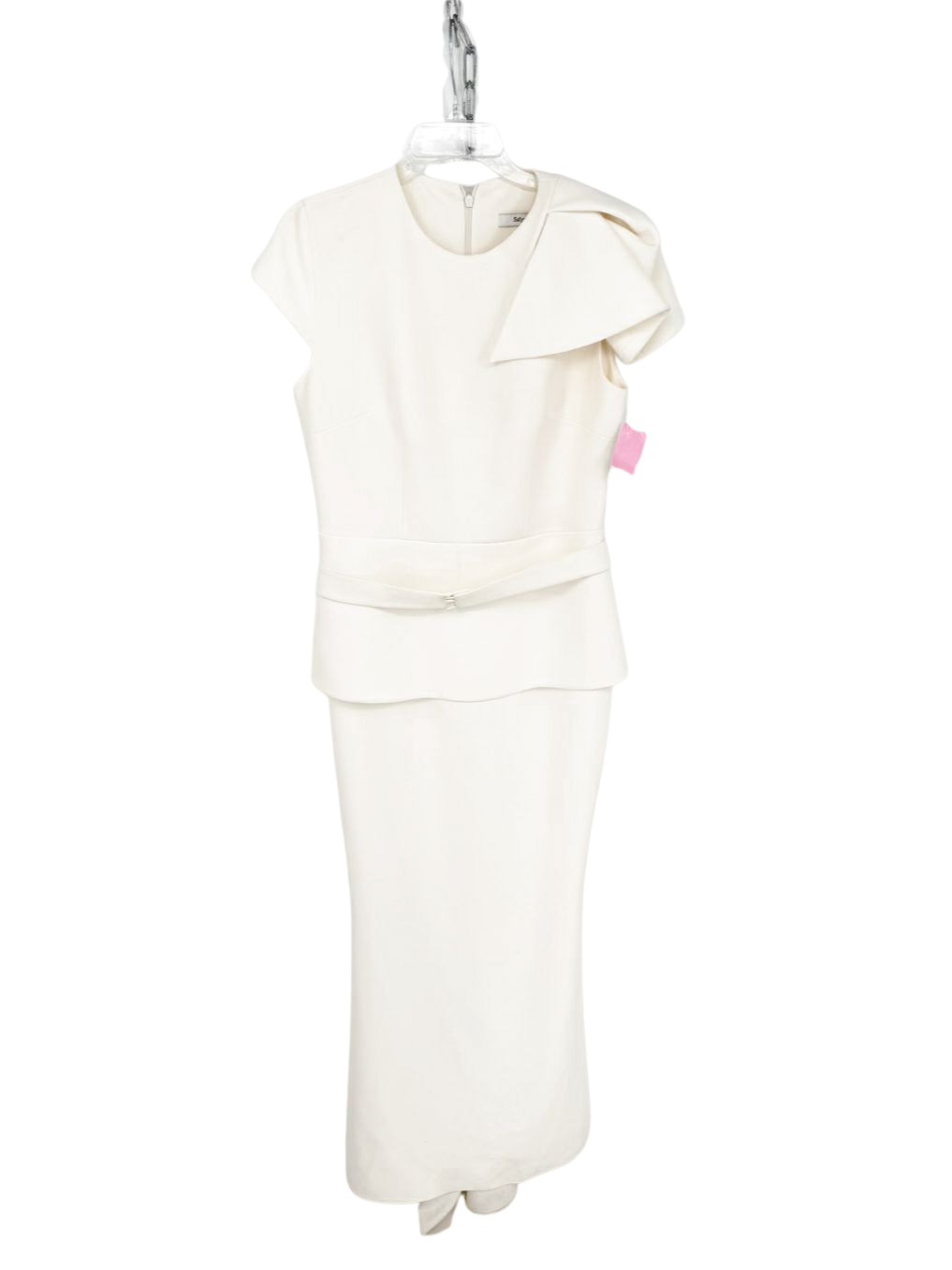 SAFIYAA Wmn's Size 12 Ivory Evening Wear