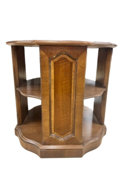 Brown Wood Occasional Table