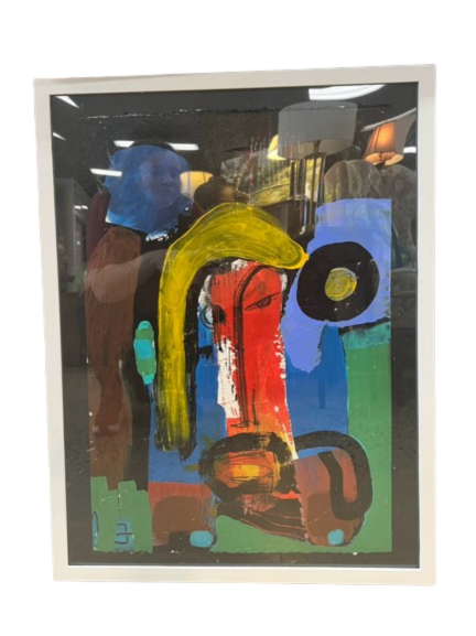 ORIGINAL Multi-Color Abstract Oil Painting